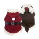 Costume Babbo Natale Renna FouFou Dog Reversible Santa/Reindeer Suit